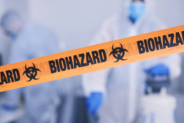 Professional Biohazard technician working in Chualar, CA